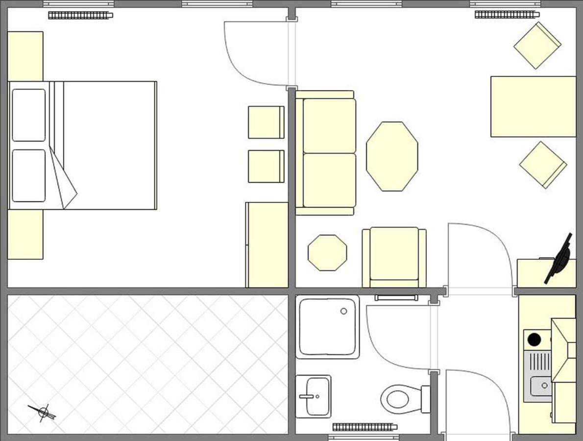 Ferienwohnung Flecken Zechlin Esterno foto